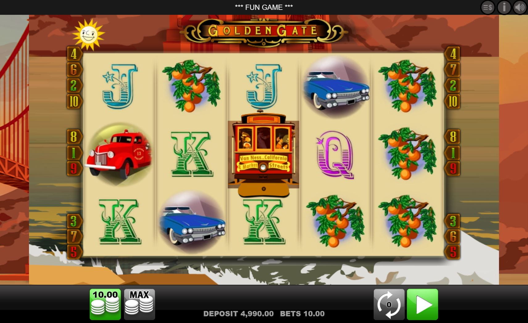 Golden Gate Spielautomat