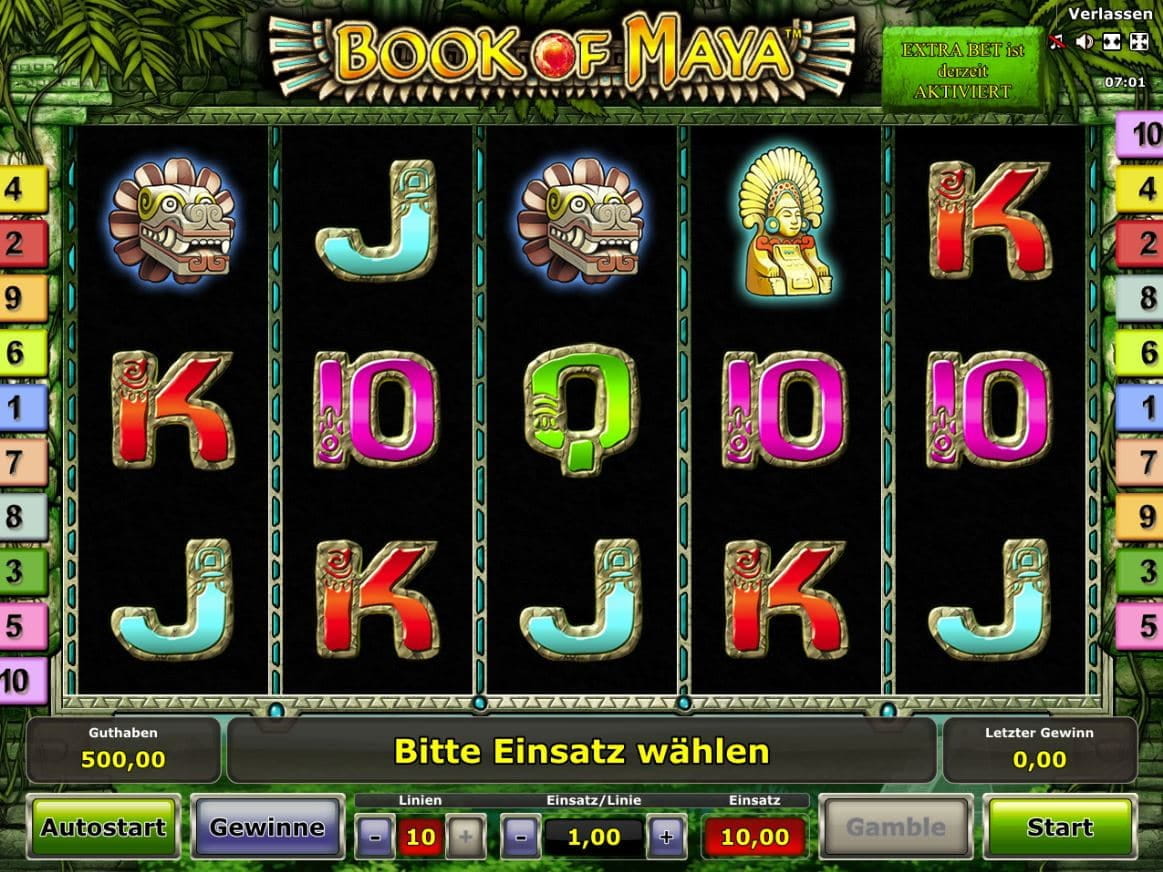 Book of Maya Spielautomat