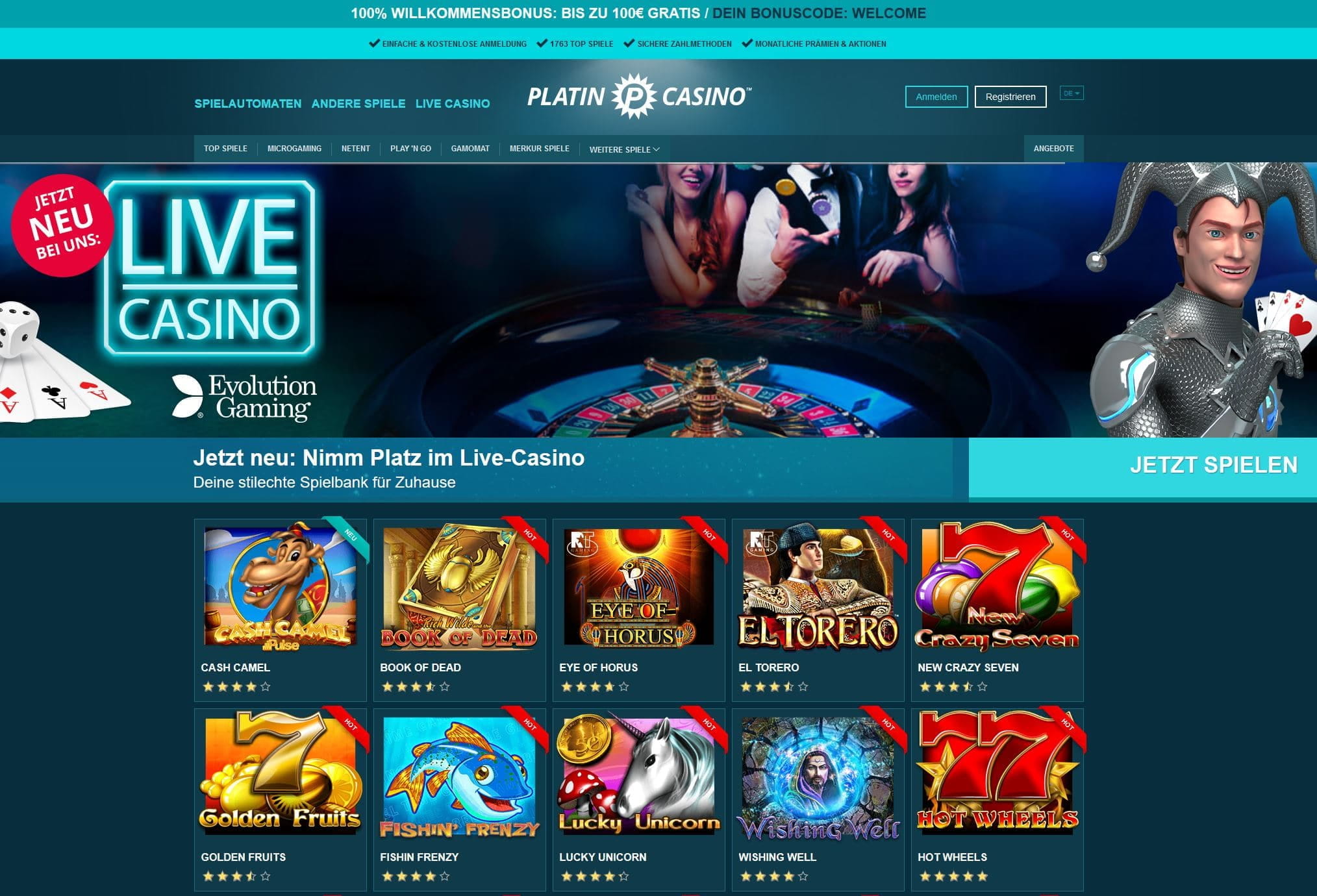 Online Casino Platin