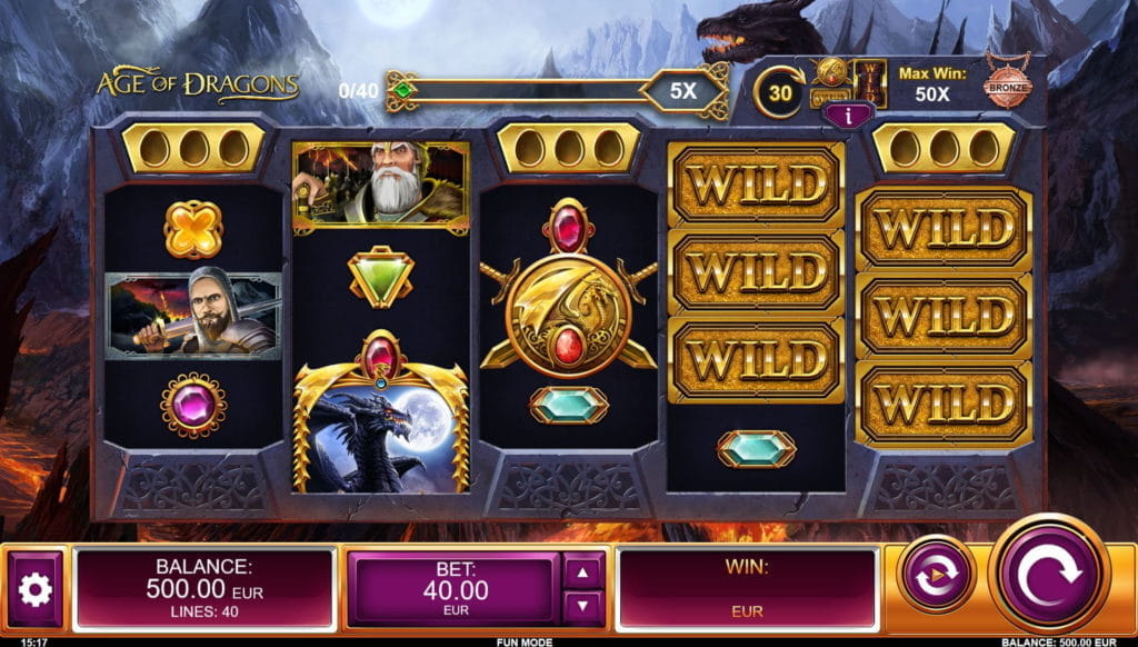 Age of Dragons Online Slot