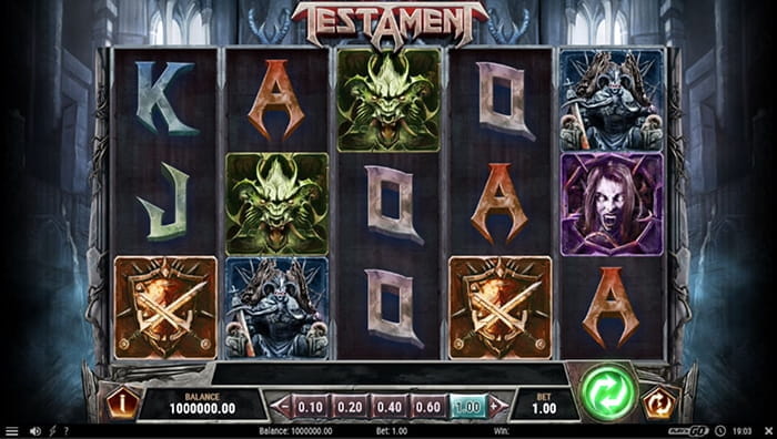 Testament Online Slot