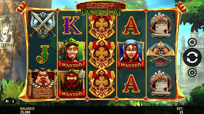 Sheriff of Nottingham Slot