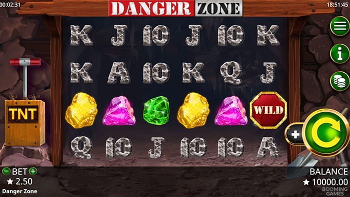 Danger Zone online Spielautomat