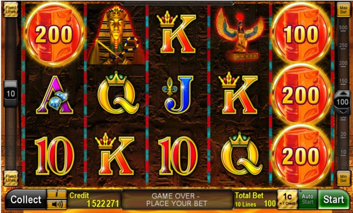 Der Cash Connection: Book of Ra Slot des Herstellers Novomatic