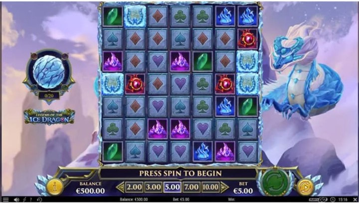Legend of the Ice Dragon Slot des Herstellers Play'n GO.