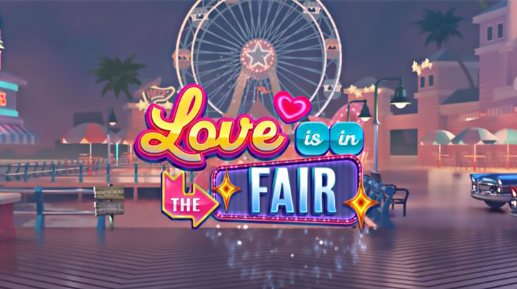 Der Spielautomat Love is in the Fair von Play'n GO.