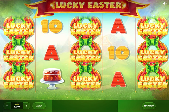 Der Online Slot Lucky Easter von Red Tiger.