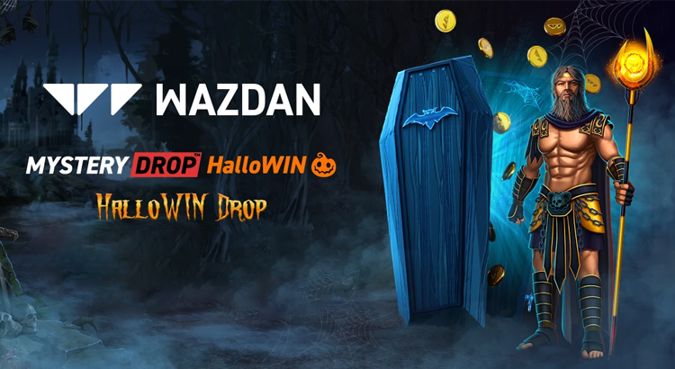 Die Halloween Mystery Drop Online-Werbekampagne von Wazdan.