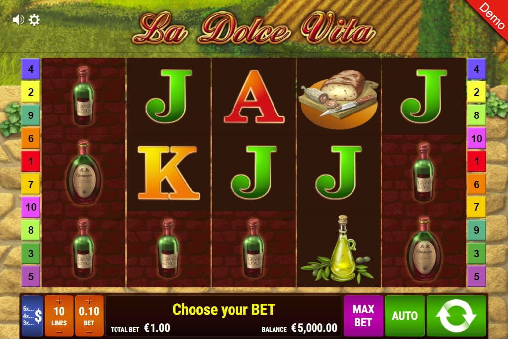 La dolce Vita Spielautomat
