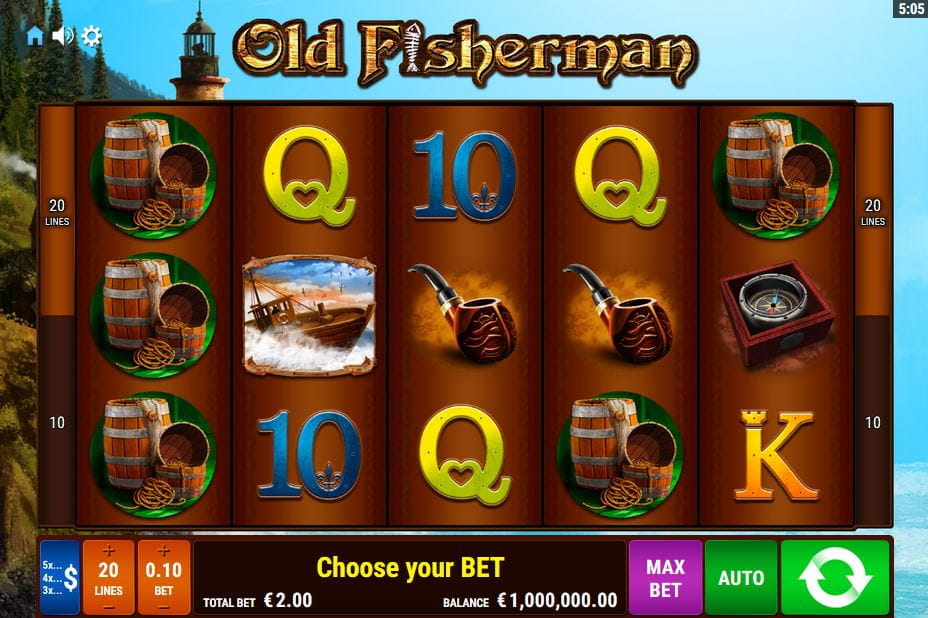 Old Fisherman Spielautomat