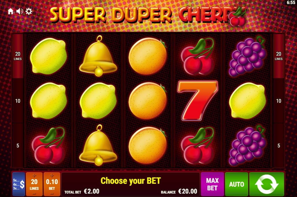 Super Duper Cherry Spielautomat