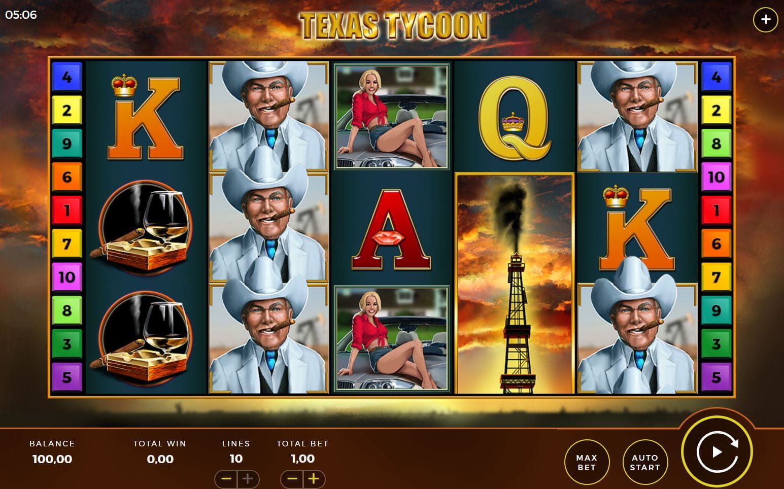 Texas Tycoon Spielautomat