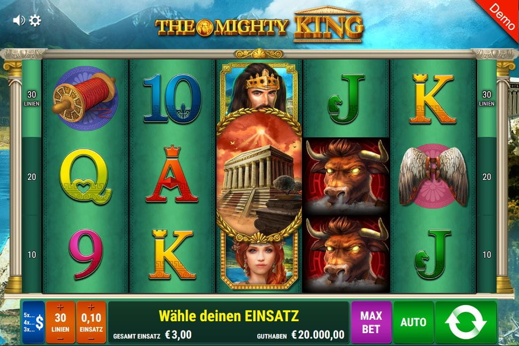 The Mighty King Spielautomat