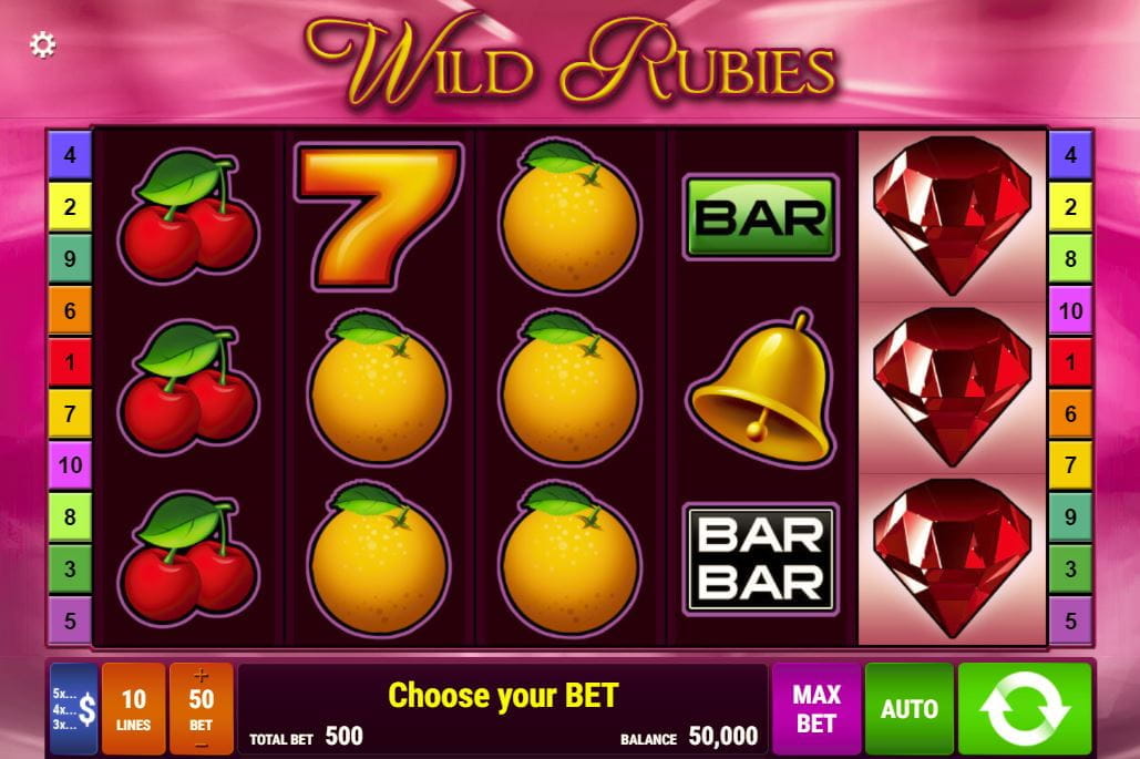Wild Rubies Spielautomat