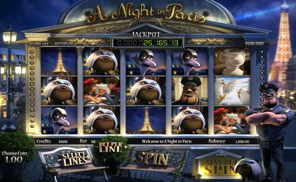 A Night in Paris Spielautomat