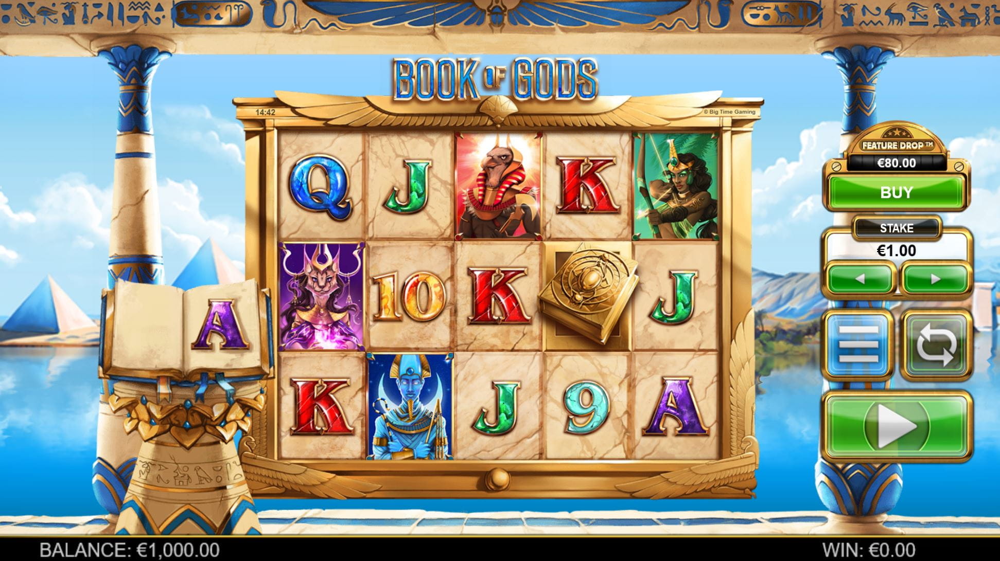 Book of Gods Online Spielautomat