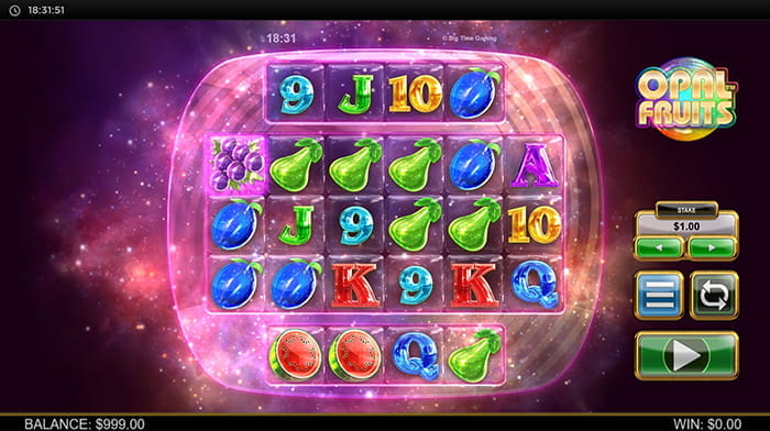 Opal Fruits Online Spielautomat