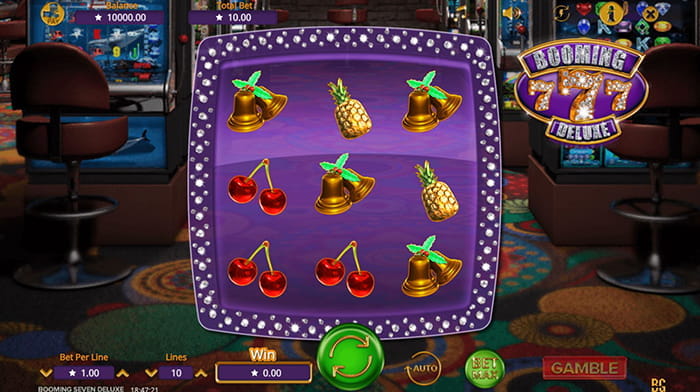 Booming Seven Deluxe Spielautomat