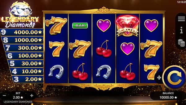 Legendary Diamonds Online Spielautomat