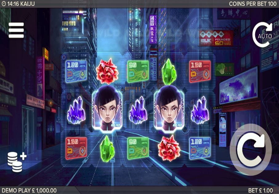 Kaiju Online Spielautomat
