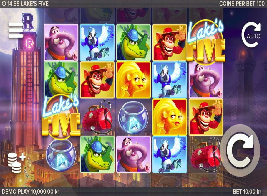 Lake´s Five Online Spielautomat