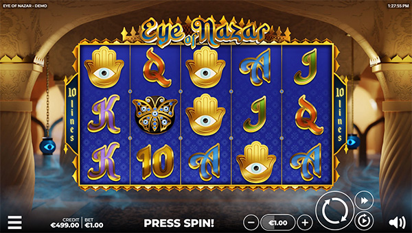 Eye of Nazar Spielautomat