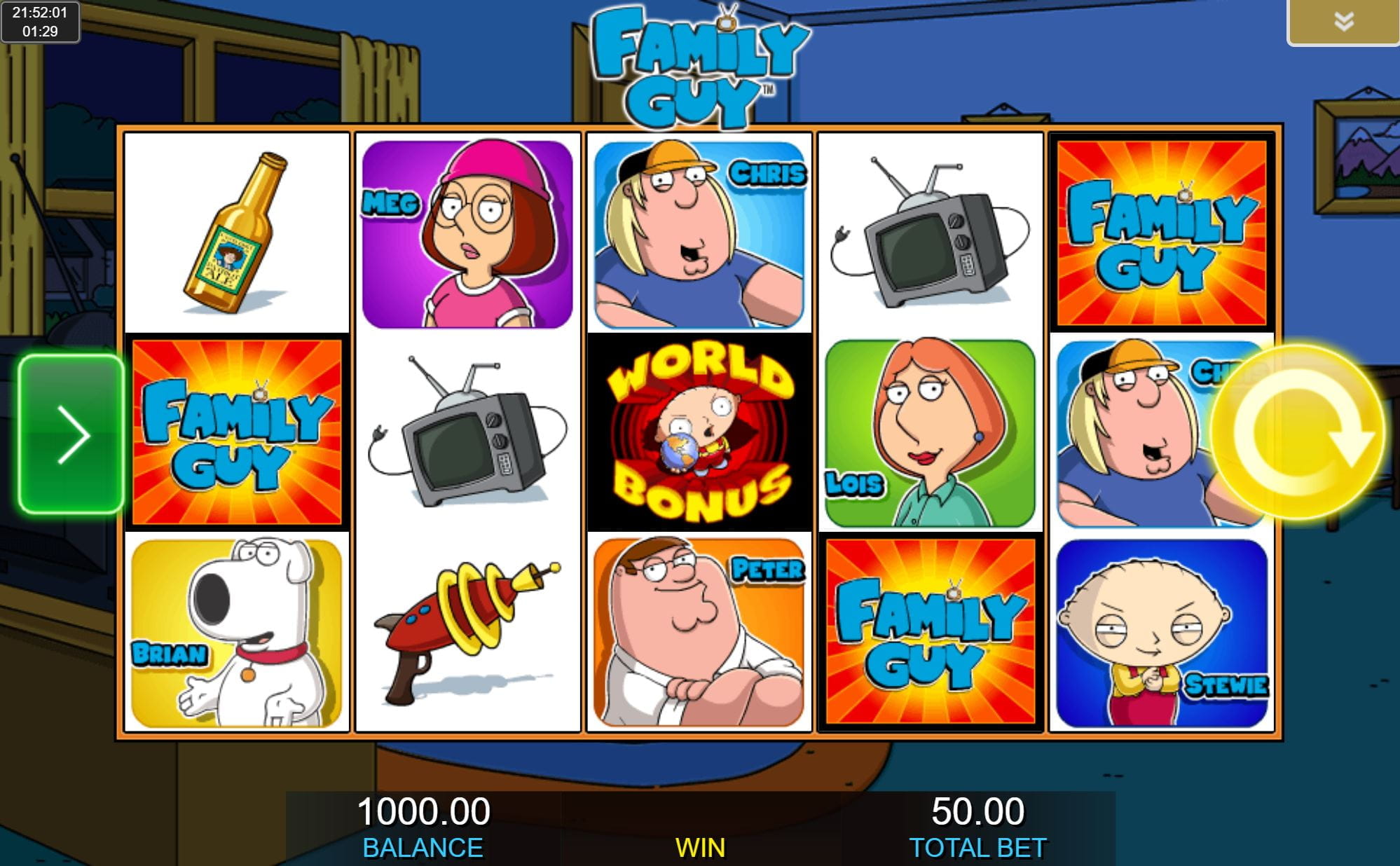 Family Guy Spielautomat