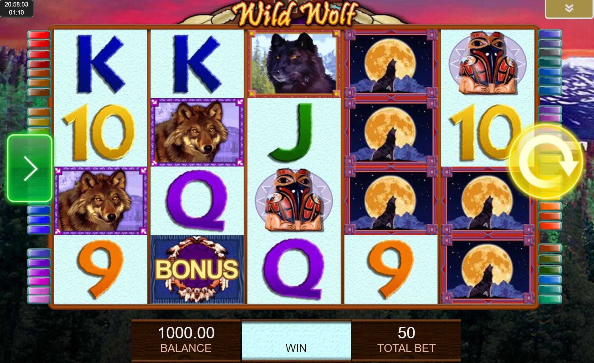 Wild Wolf Spielautomat