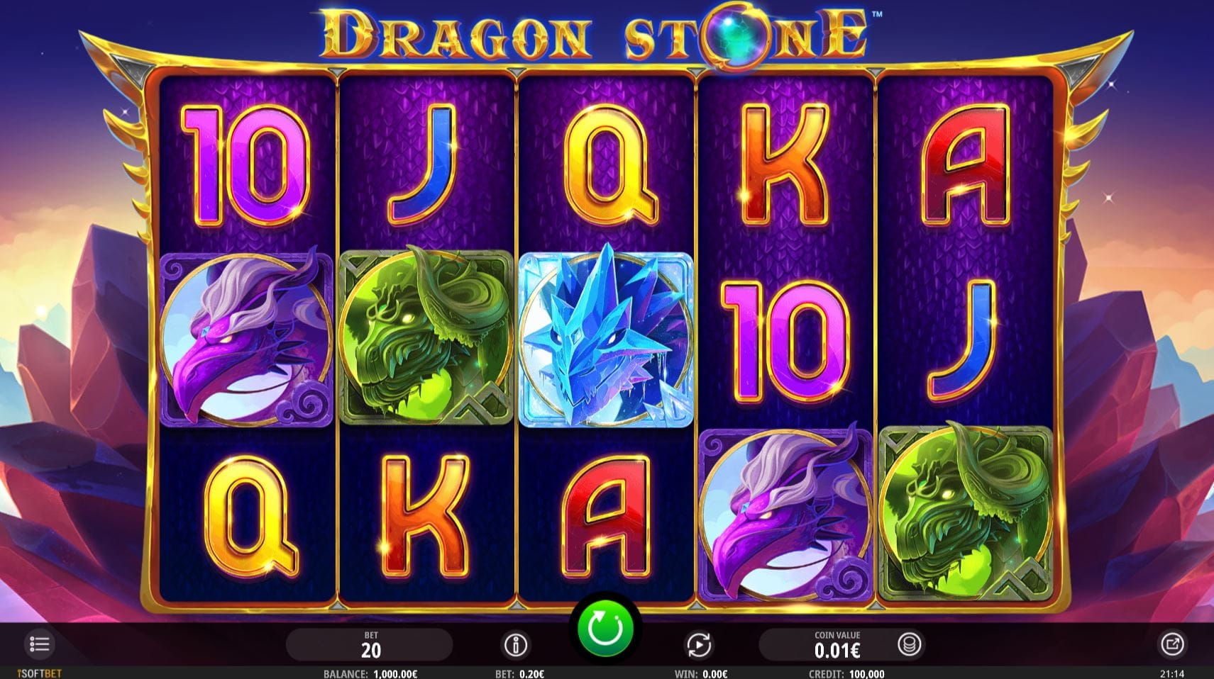 Dragon Stone Online Spielautomat