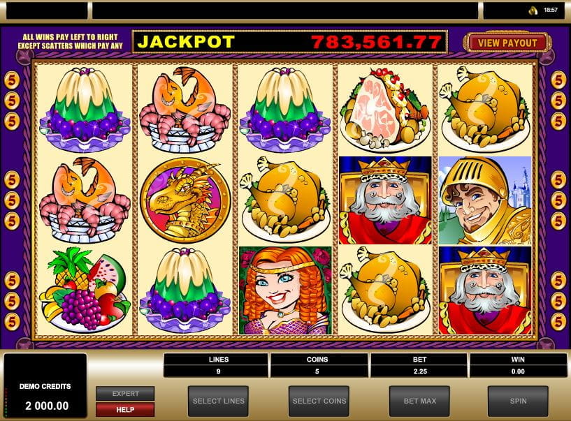 King Cashalot Online Spielautomat