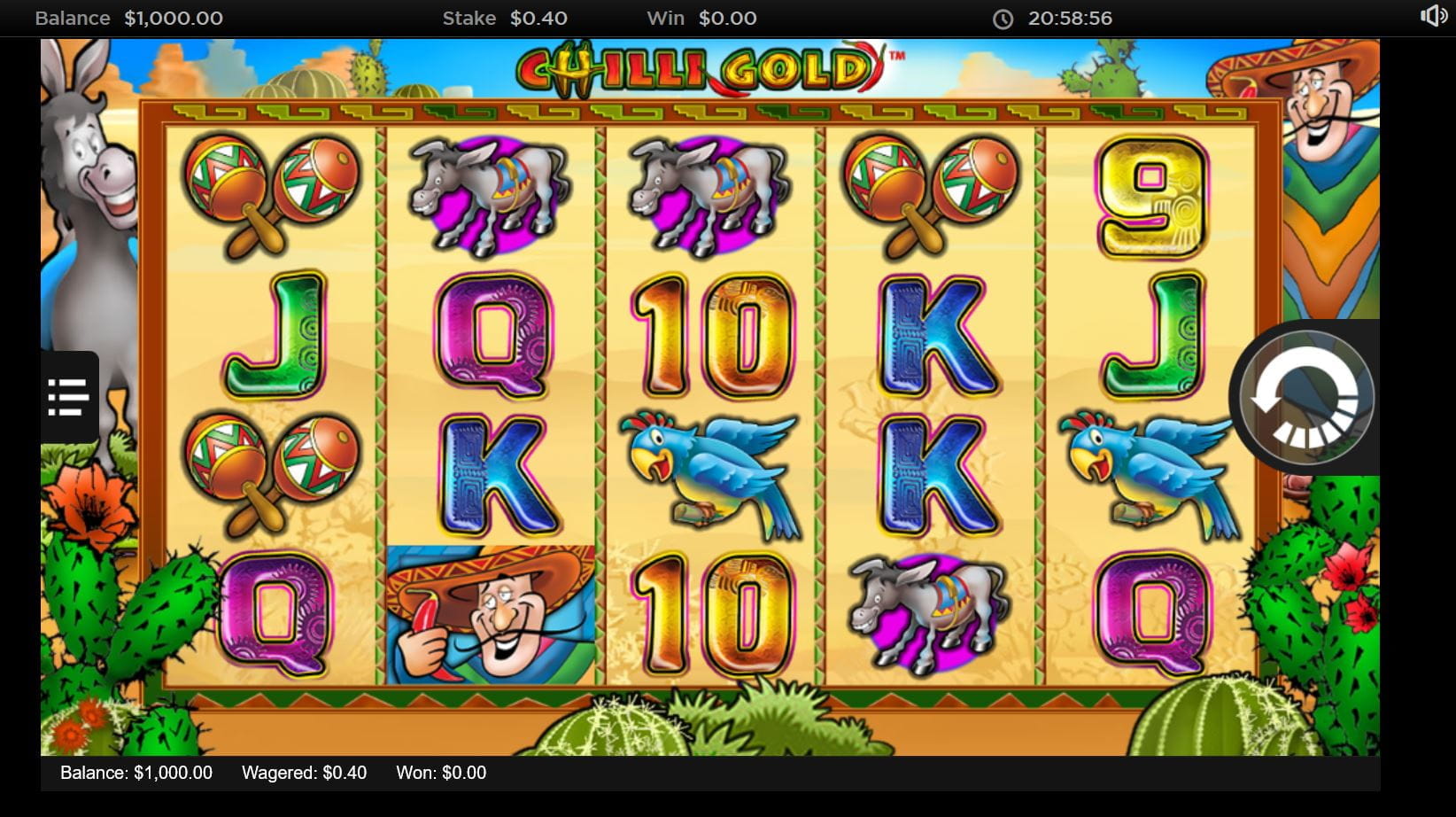 Chilli Gold Online Spielautomat