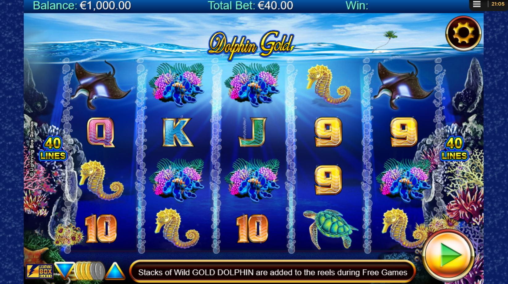 Dolphin Gold Online Spielautomat
