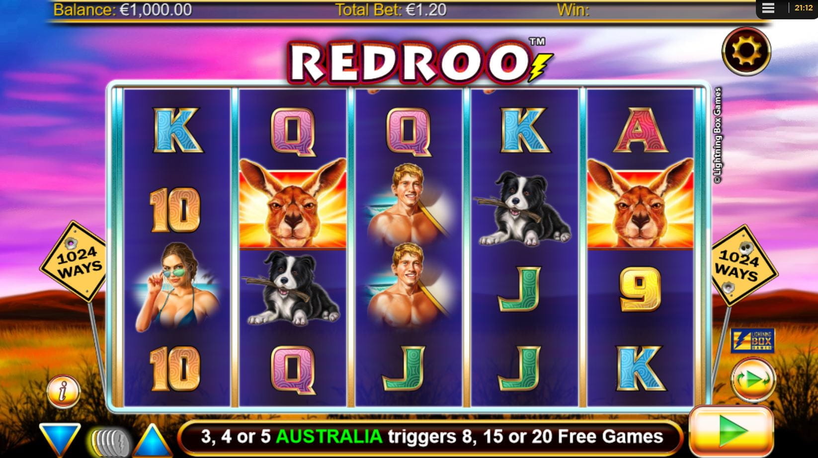 RedRoo Online Spielautomat