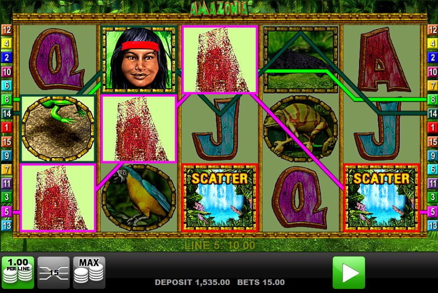 Amazonia Spielautomat