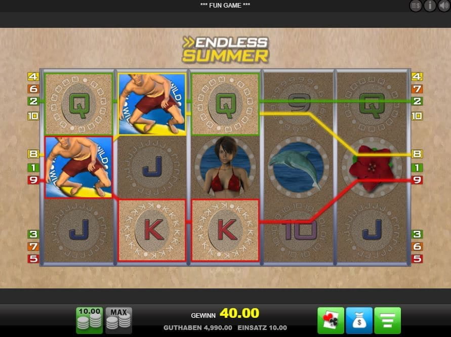 Endless Summer Spielautomat