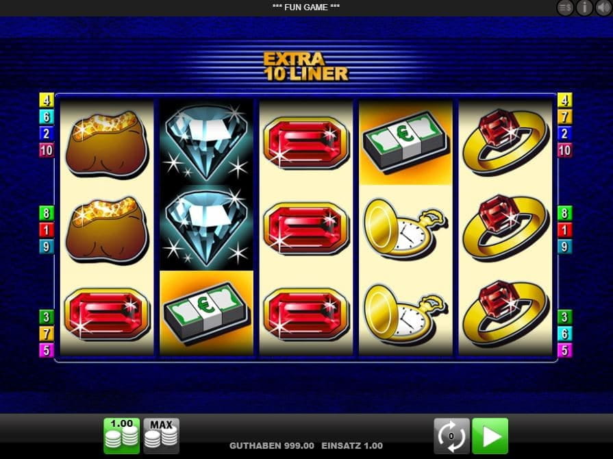 Extra 10 Liner Spielautomat