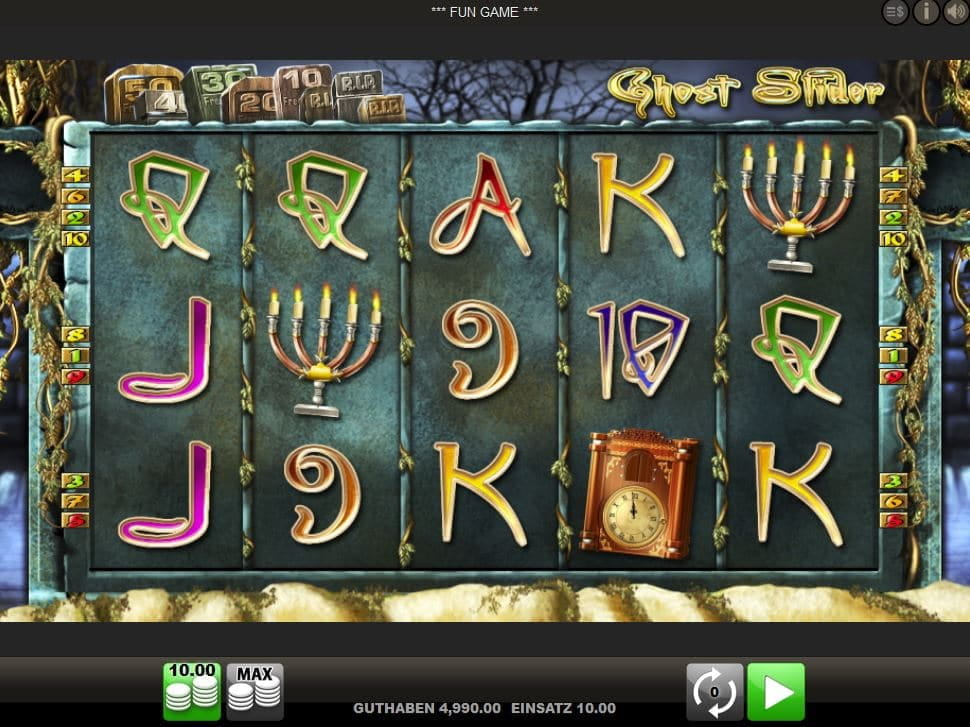 Ghost Slider Spielautomat