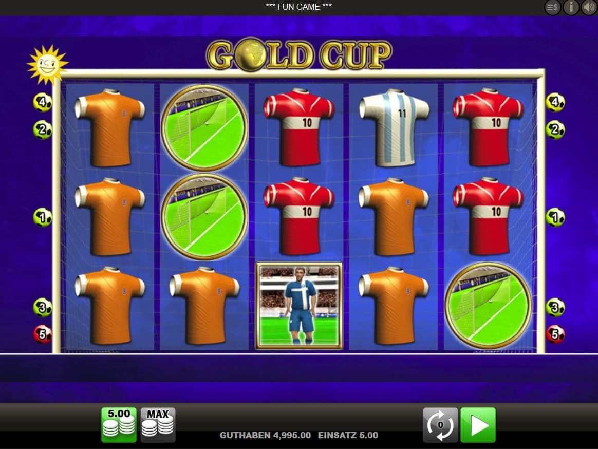 Gold Cup Spielautomat