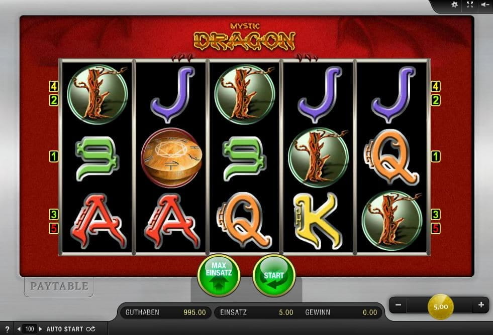 Mystic Dragon Spielautomat