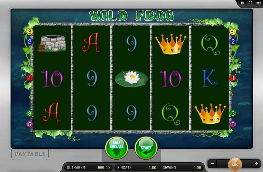 Wild Frog Spielautomat