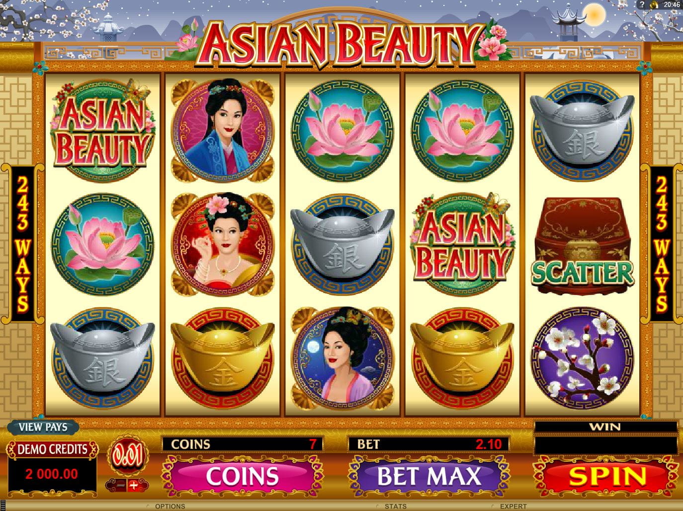 Asian Beauty Online Spielautomat