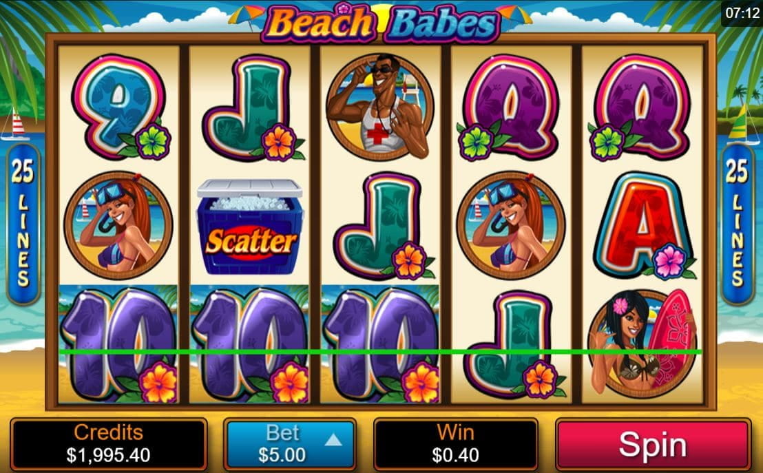 Beach Babes Online Spielautomat