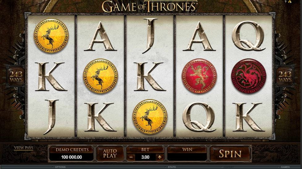 Game of Thrones Online Spielautomat