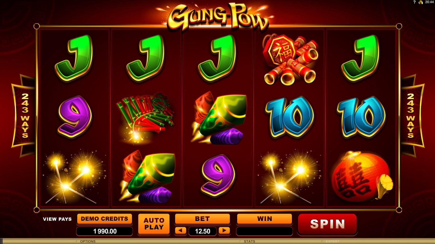 Gung Pow Online Spielautomat