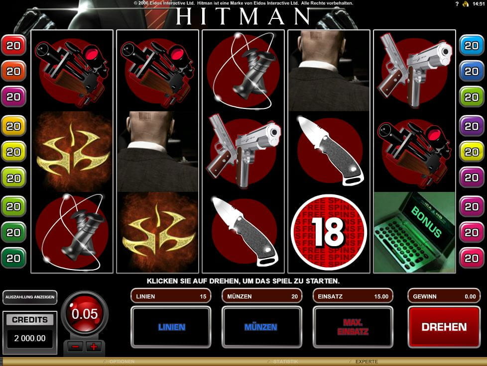 Hitman Online Spielautomat