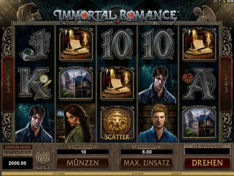 Immortal Romance Online Spielautomat