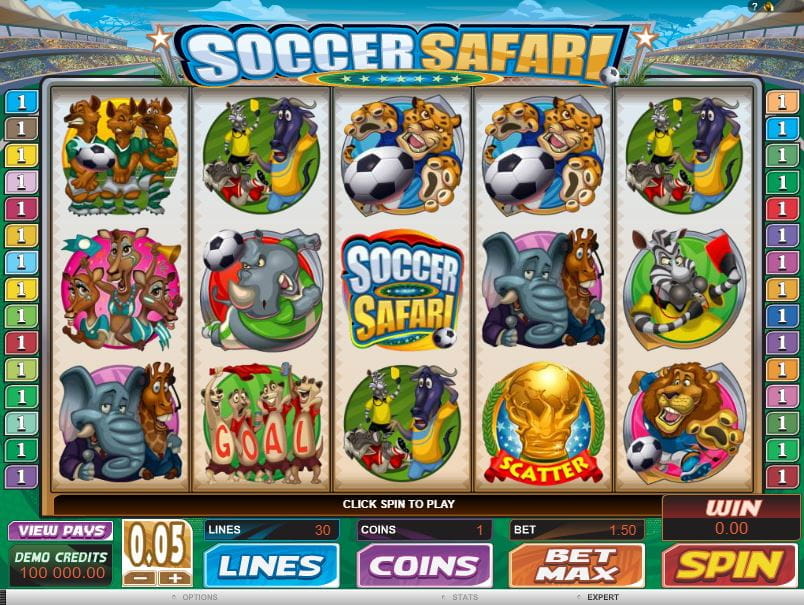 Soccer Safari Online Spielautomat