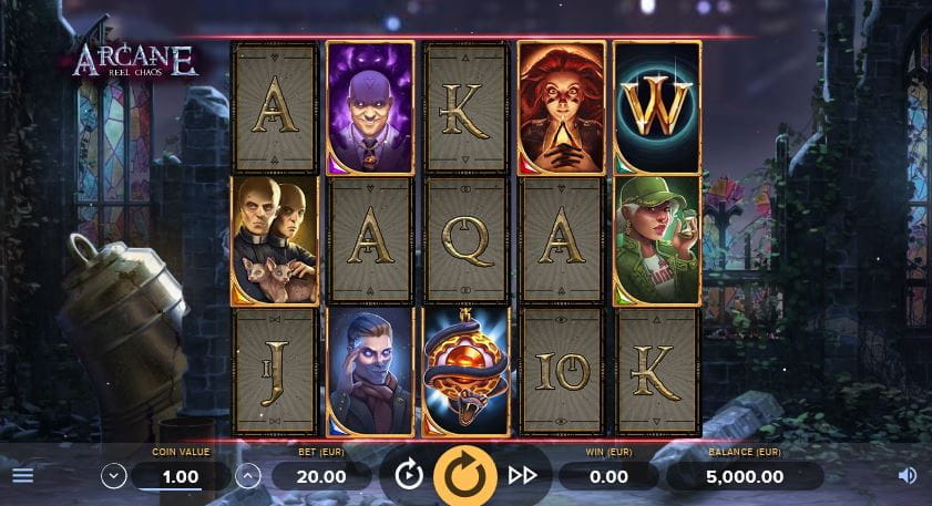 Arcane Reel Chaos Spielautomat
