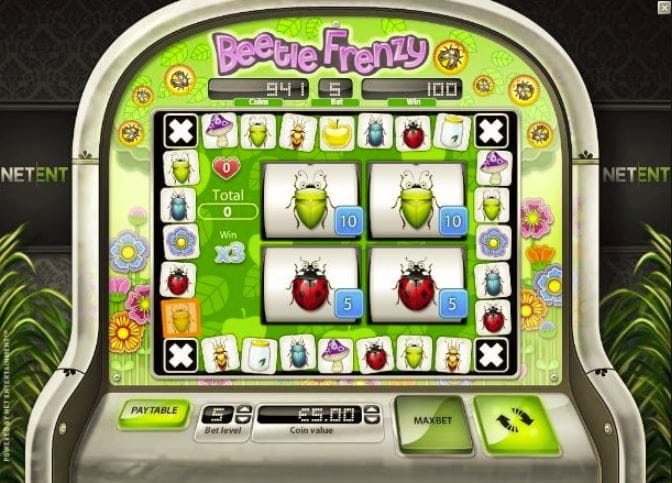 Beetle Frenzy Spielautomat