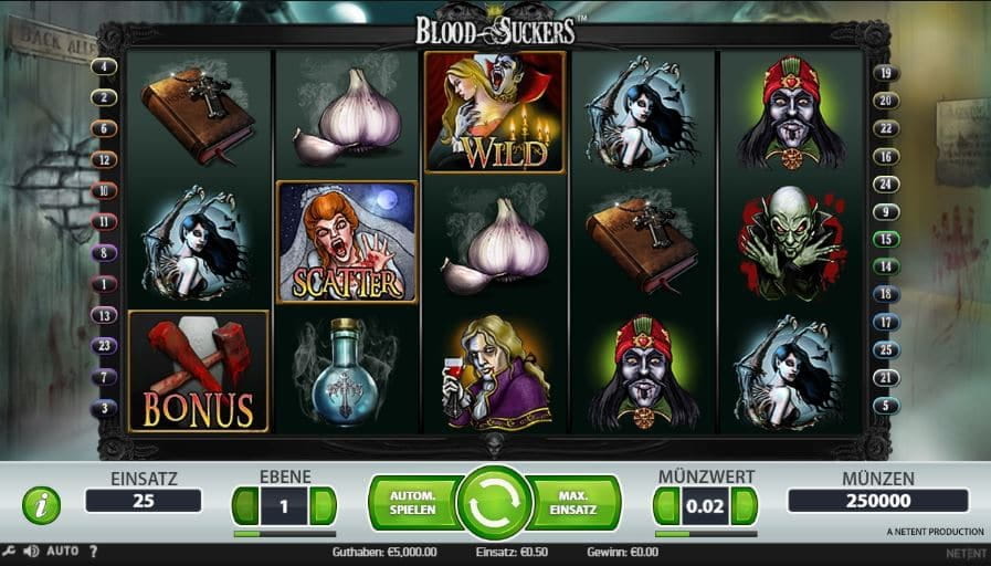 Blood Suckers Spielautomat